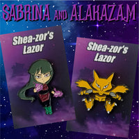 06. SABRINA and ALAKAZAM Soft Enamel Pin Set