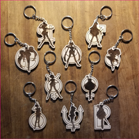 Cosmic Scouts Wooden Keychains