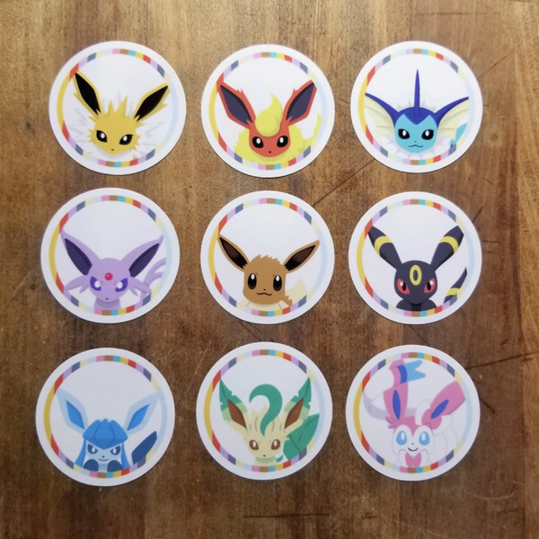 Eeveelution Stickers